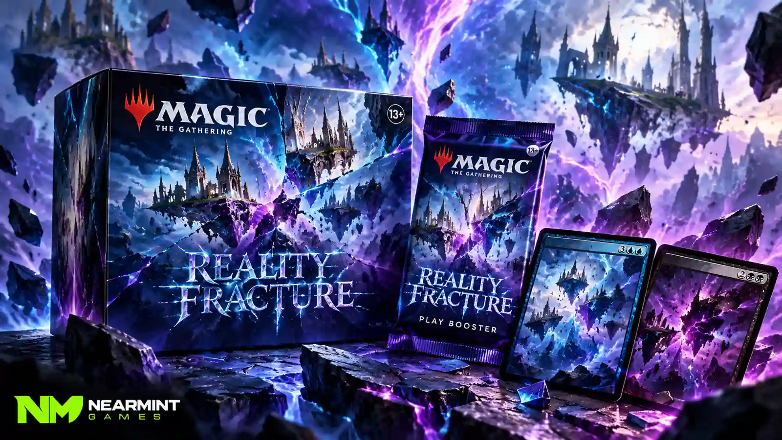 Magic: The Gathering Reality Fracture key art featuring Jace Beleren